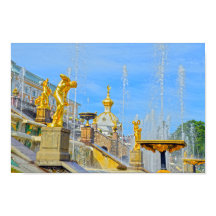 Peterhof Golden Statues, Russland