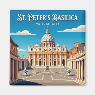 Petersbasilika Vatikanstadt Magnet