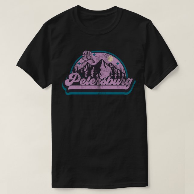 Petersburg, Alaska T-Shirt (Design vorne)