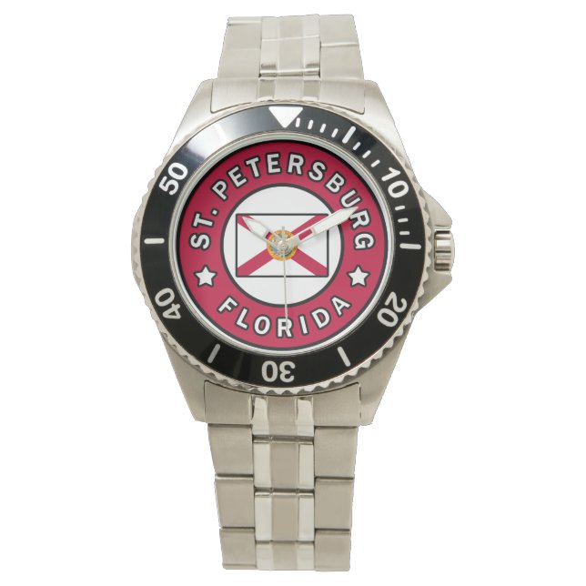 Petersburg Florida Armbanduhr (Vorderseite)