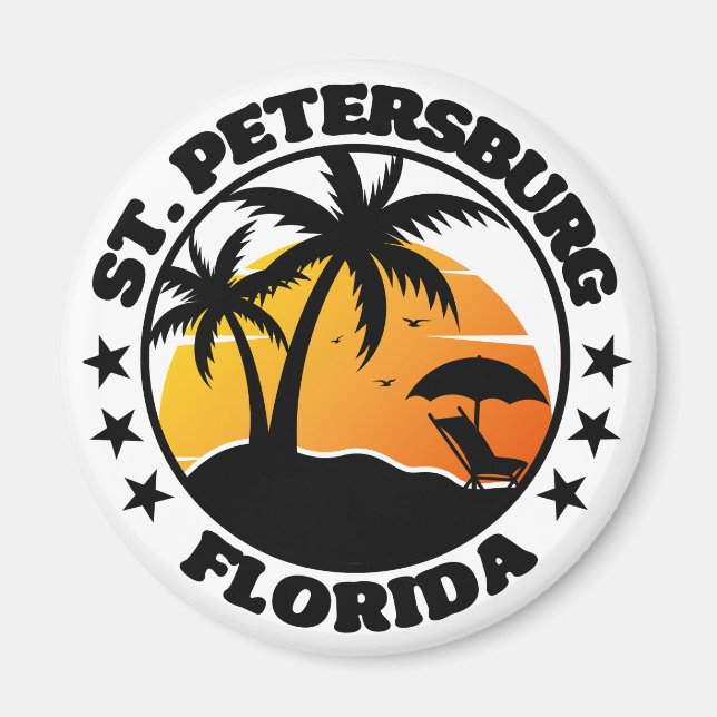 Petersburg, Florida Magnet (Vorne)