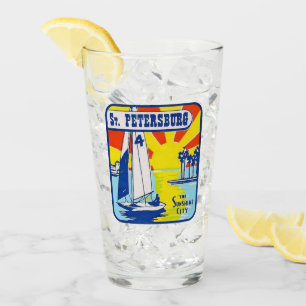 Petersburg, Florida - Pint Glass Glas
