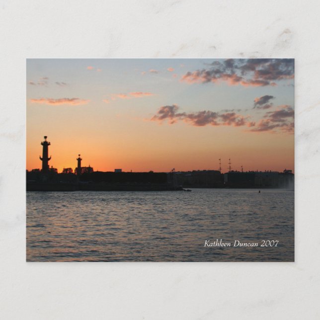 Petersburg, Russland - Postkarte (Vorderseite)