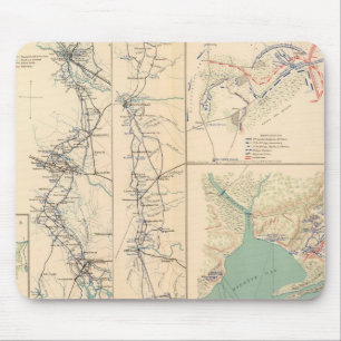 Petersburg-Umgebung Bentonville Carolinas Mousepad