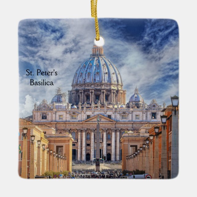 Petersdom, Rom, Italien Keramik Keramikornament (Vorderseite)