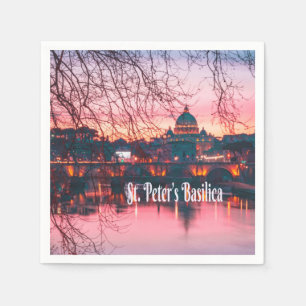 Petersdom, Rom, Italien Serviette