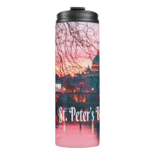 Petersdom, Rom, Italien Thermosbecher