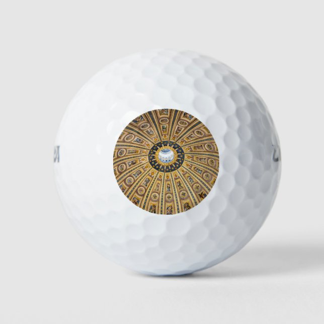 Petersdom - Vatikan, Rom, Italien Golfball (Vorderseite)
