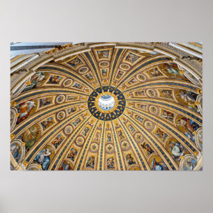 Petersdom - Vatikan, Rom, Italien Poster