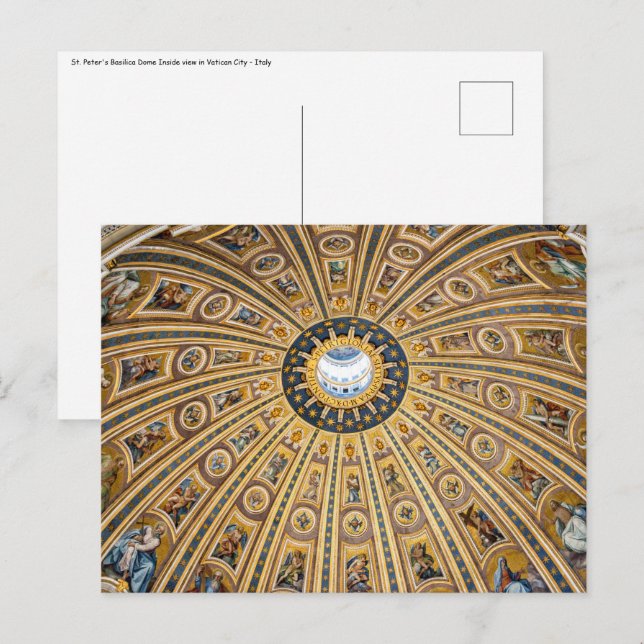 Petersdom - Vatikan, Rom, Italien Postkarte (Vorne/Hinten)