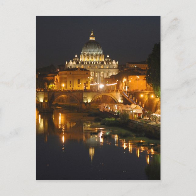 Petersdom - Vatikan - Rom - Italien Postkarte (Vorderseite)