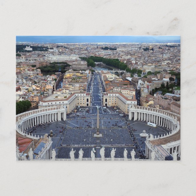 Petersdom, Vatikanstadt, Italien Postkarte (Vorderseite)