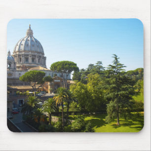 Petersdom, Vatikanstadt, Rom, Italien Mousepad