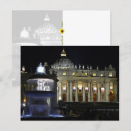 Petersdom, Vatikanstadt Staat - Postkarte