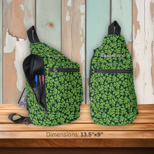 Petersilienmuster Crossbody Bag
