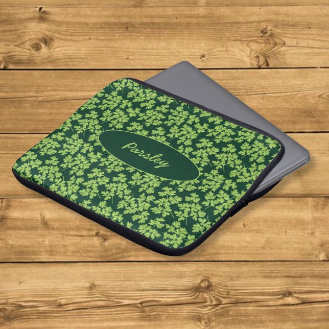 Petersilienmuster Laptopschutzhülle (Von Creator hochgeladen)