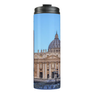 Petersplatz im Vatikan - Rom, Italien Thermosbecher