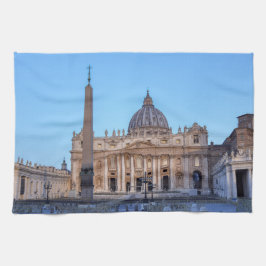 Petersplatz in Vatikanstadt - Rom, Italien Geschirrtuch