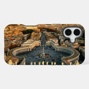 Petersplatz Vatikan iPhone 16 Plus Hülle