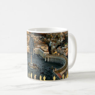 Petersplatz Vatikan Kaffeetasse