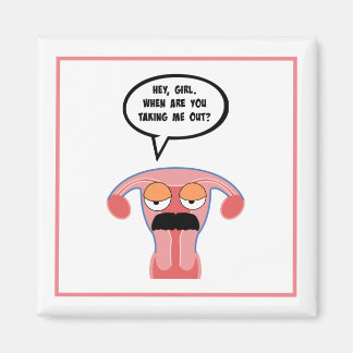 Petit ami Boyami Uterus Magnet
