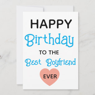 Petit ami, Meilleure carte d'anniversaire pour pet