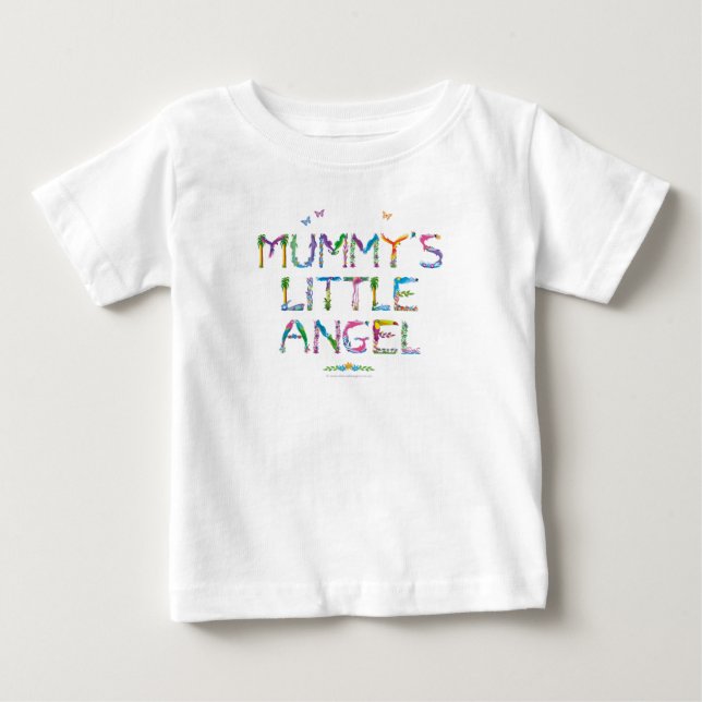 Petit ange de maman - T-shirt bébé (Devant)