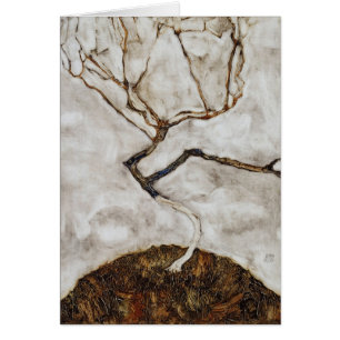 Petit arbre à la fin de l'automne par Egon Schiele