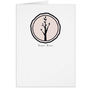 Petit Arbre Rustique Mariage Nature Merci personna