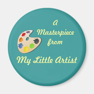 Petit Artiste Aimant Personnalisé MM18N