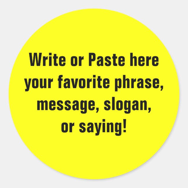 Petit Autocollant (1½ Pouce) (Devant)