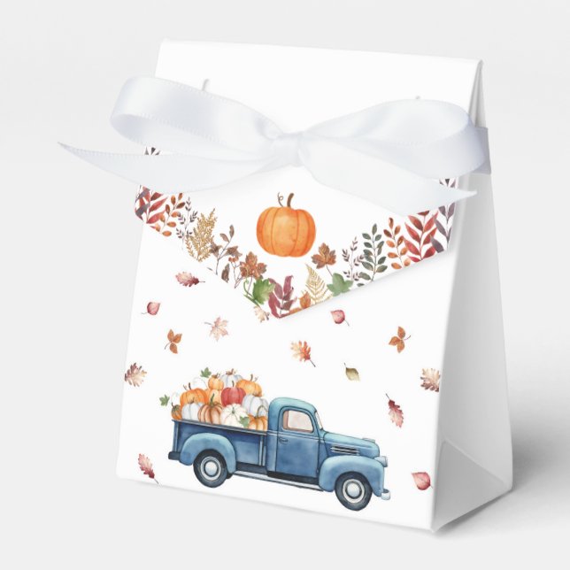 Petit Baby shower Citrouille Ballotins (Verso)