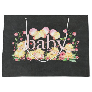 Petit baby shower doux d'agneau · Nouveau sac de