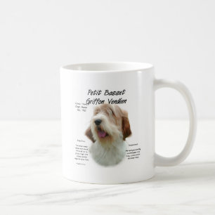 Petit Basset Griffon Vendeen Geschichtsdesign Kaffeetasse
