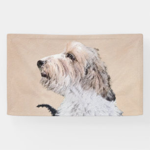 Petit Basset Griffon Vendéen Painting - Dog Art Banner