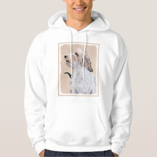 Petit Basset Griffon Vendéen Painting - Dog Art Hoodie