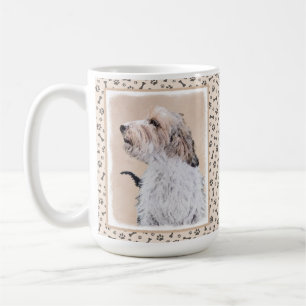 Petit Basset Griffon Vendéen Painting - Dog Art Kaffeetasse