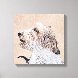 Petit Basset Griffon Vendéen Painting - Dog Art Leinwanddruck