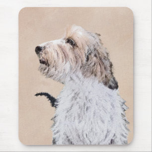 Petit Basset Griffon Vendéen Painting - Dog Art Mousepad