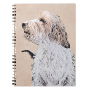 Petit Basset Griffon Vendéen Painting - Dog Art Notizblock