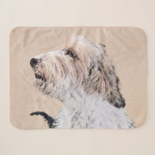 Petit Basset Griffon Vendéen Painting - Dog Art Sherpadecke