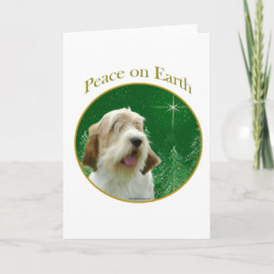 Petit Basset Griffon Venden Peace Feiertagskarte