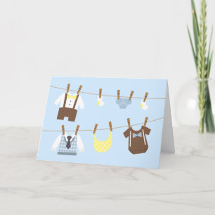 Petit bébé Gentleman garçon douche Merci