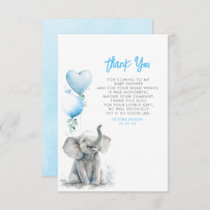 Petit bébé mignon Merci éléphant