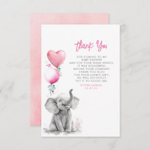 Petit bébé mignon Merci éléphant