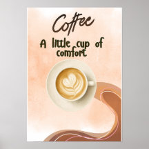 Petit bol de réconfort Art mural de café |