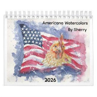 Petit calendrier Americana de Sherry Jarvis