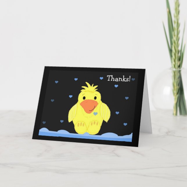 Petit Canard Jaune Merci (Devant)