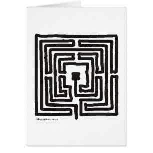 petit carré médiéval de labyrinthe