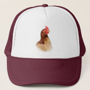 Petit casquette rouge de poule
